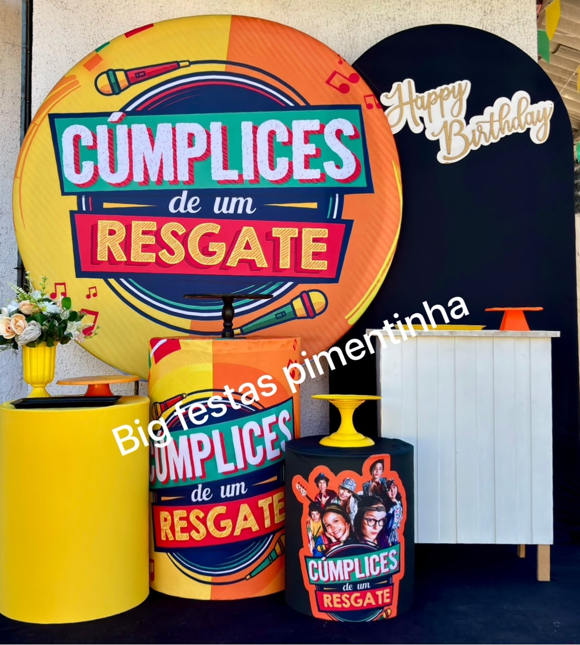 Kit Diamante Cumplice de Um Resgate - big festas pimentinha