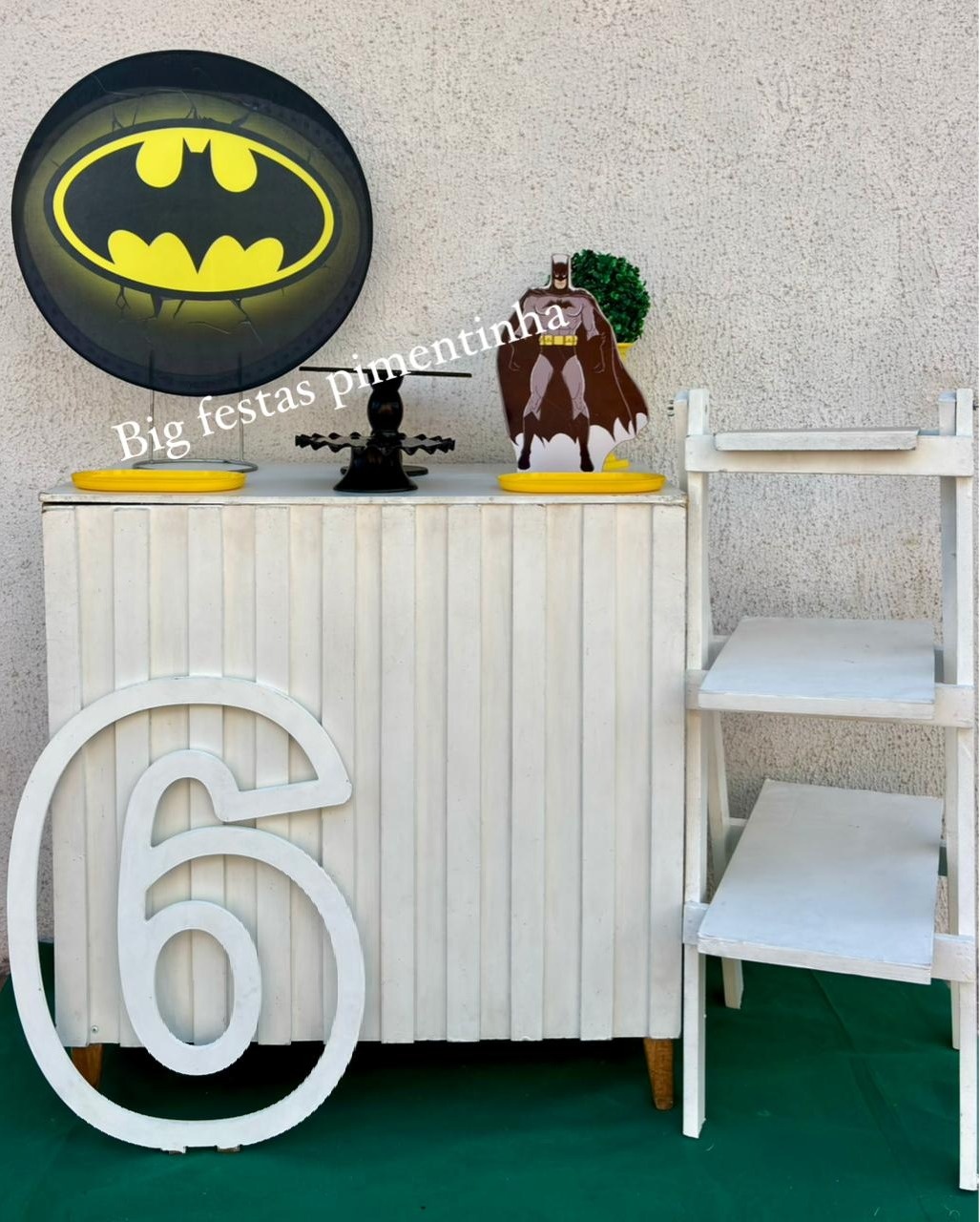 Kit Acessório Batman Asa  - big festas pimentinha
