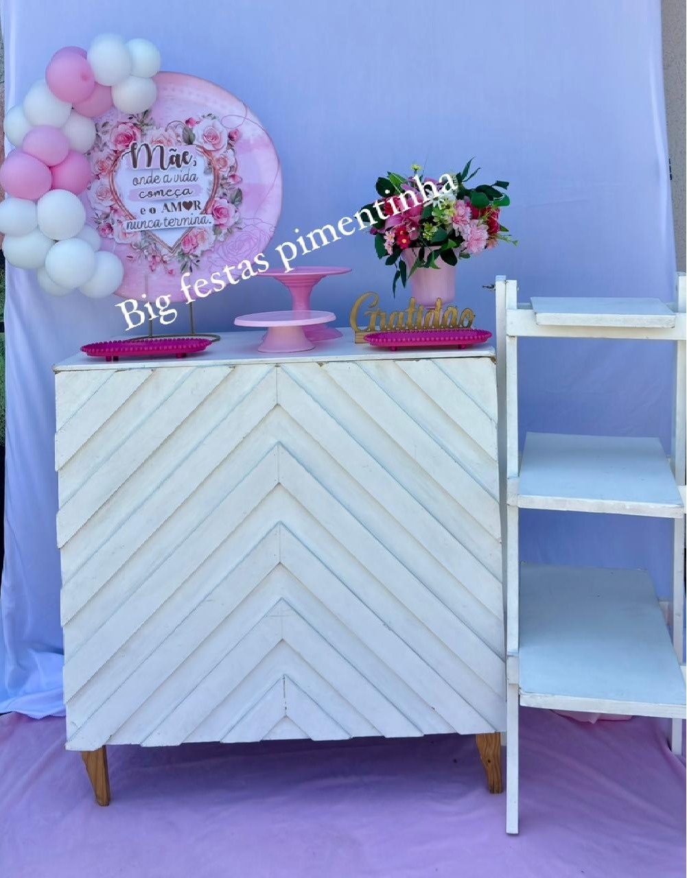 Kit Acessórios Feliz Dia das Maes 3 - big festas pimentinha
