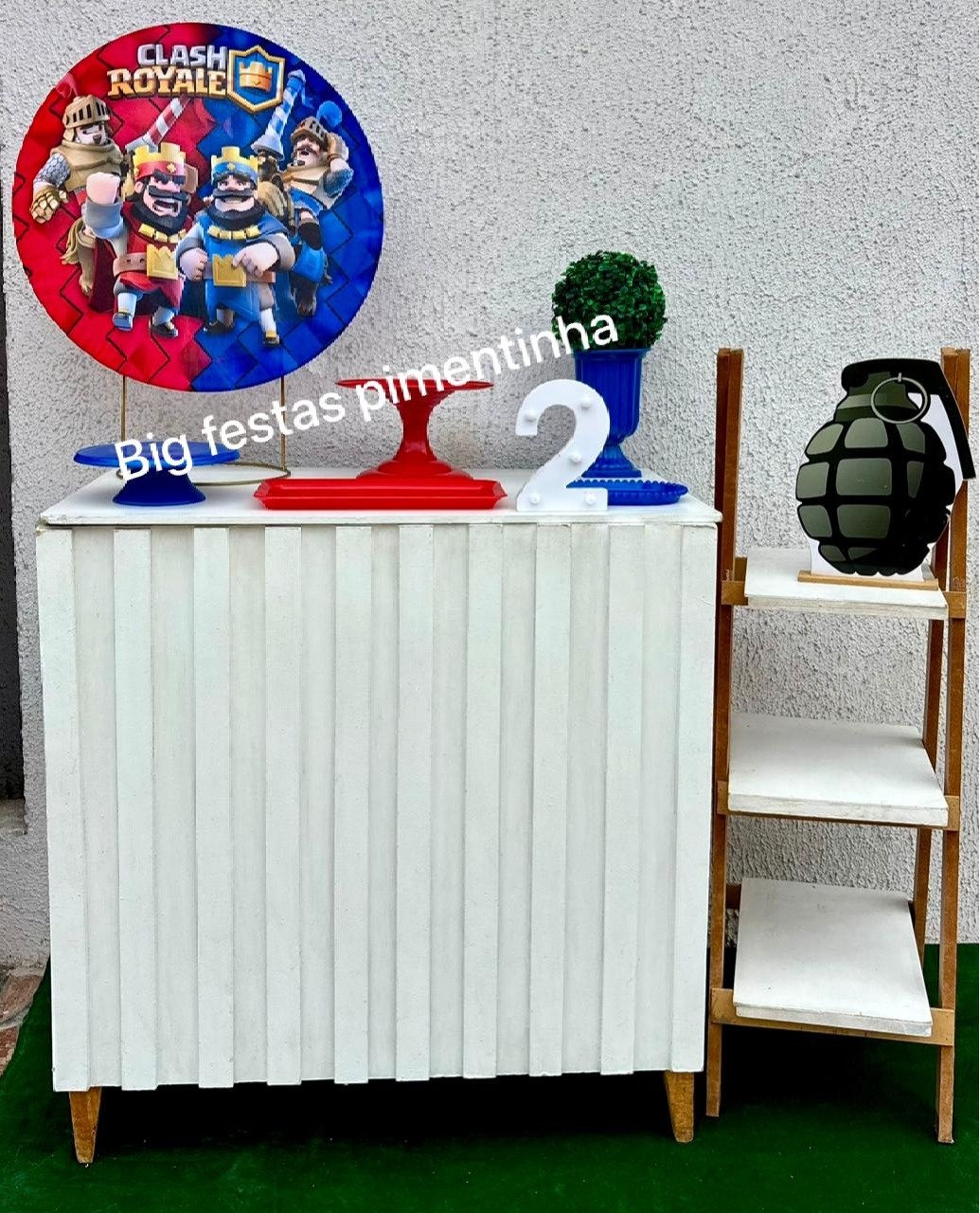 Kit Acessórios Clash Royale - big festas pimentinha
