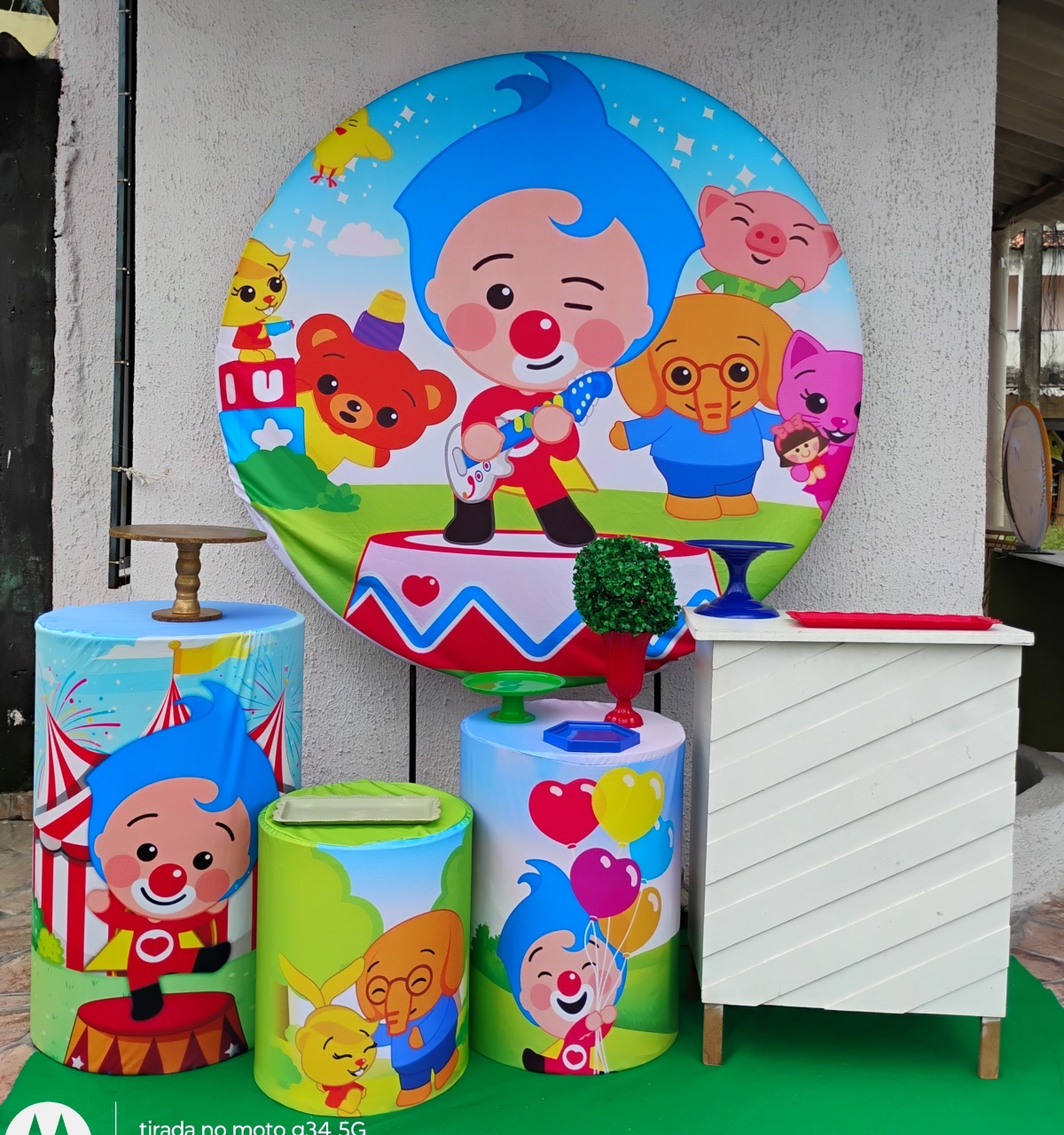 Kit Ouro Palhaço Herói - big festas pimentinha
