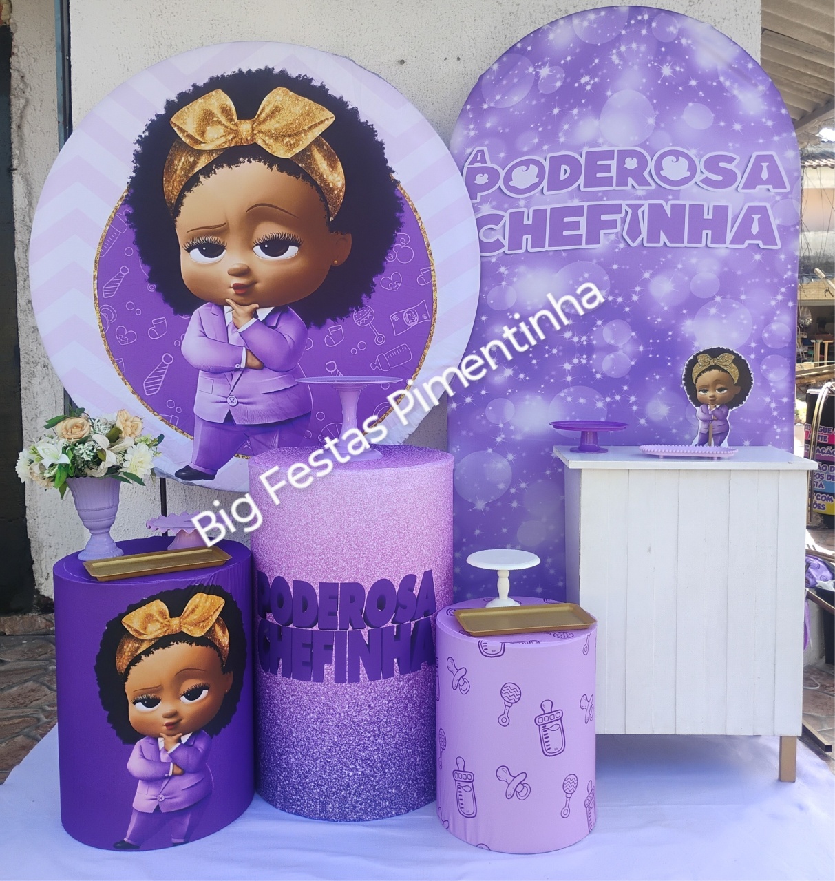 Kit Diamante Poderosa Chefinha - big festas pimentinha