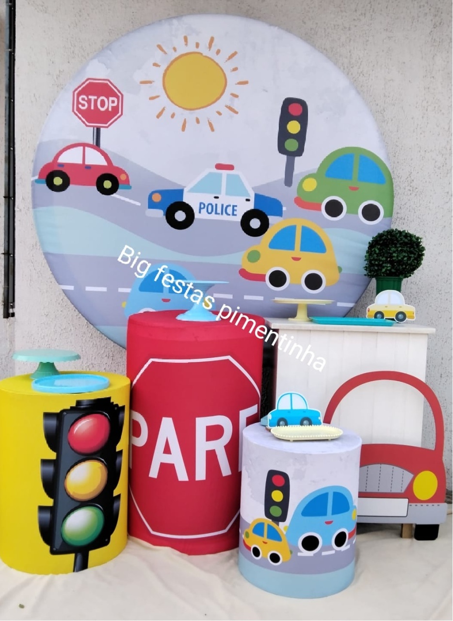 Kit Ouro Carrinhos - big festas pimentinha