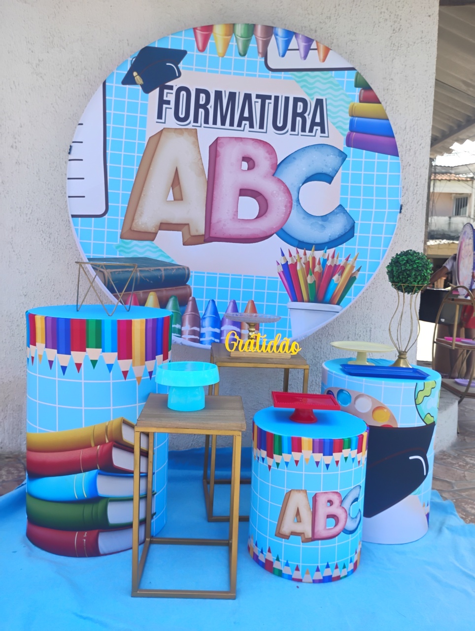 Kit Ouro Formatura Abc - big festas pimentinha
