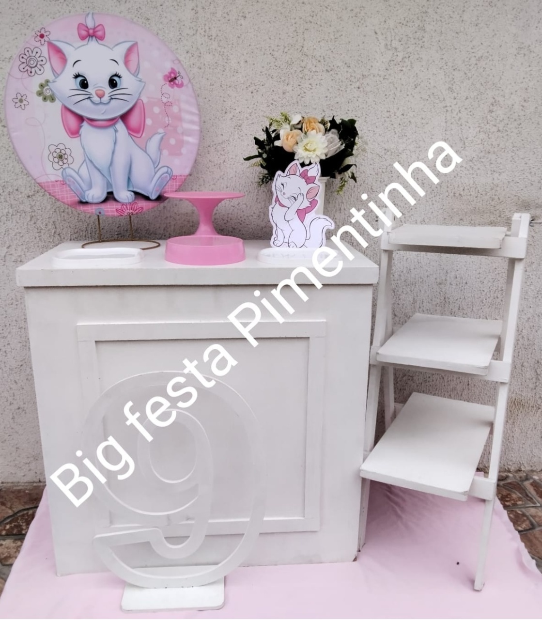 Kit Acessório Gata Marie - big festas pimentinha