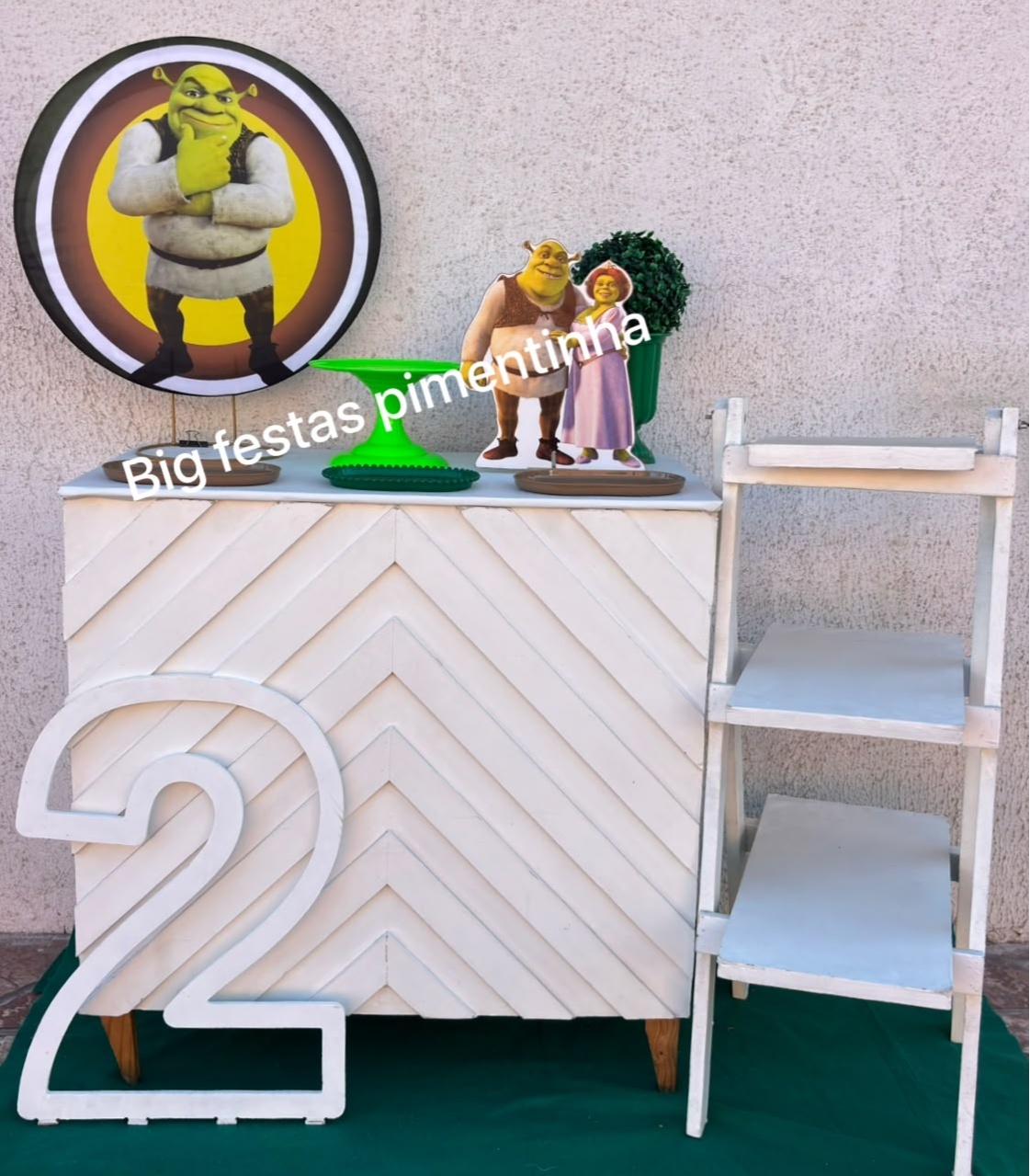 Kit Acessórios Shrek - big festas pimentinha
