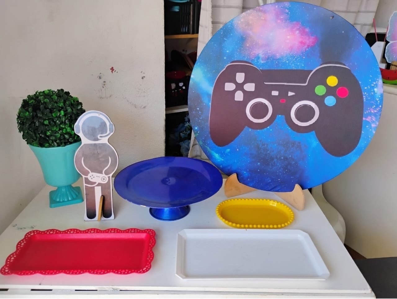 Kit Acessórios Video Game - big festas pimentinha