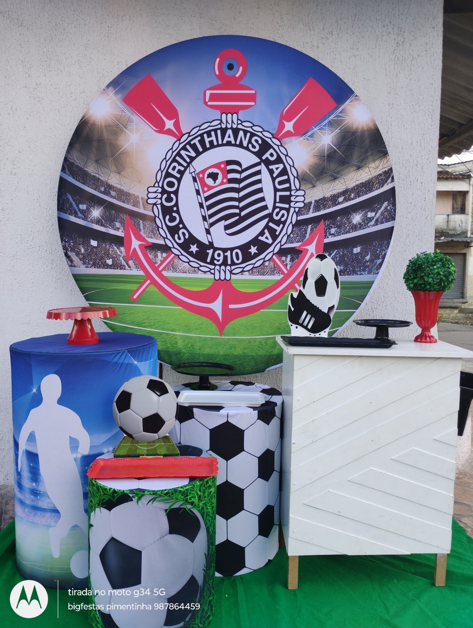Kit Ouro Corinthians - big festas pimentinha