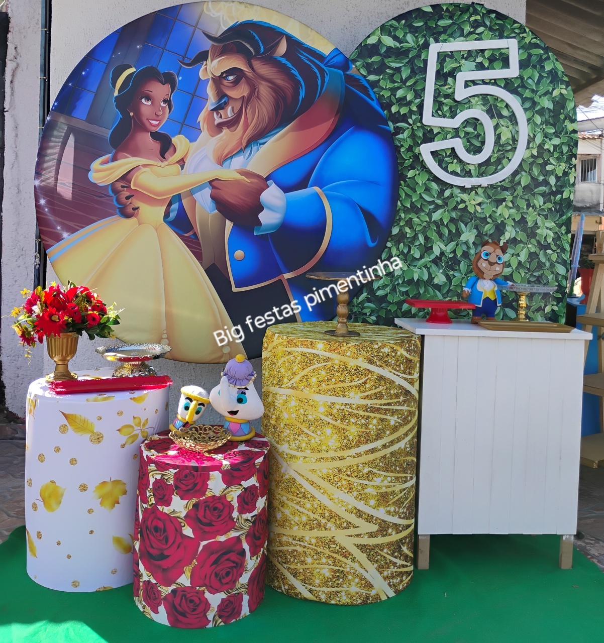 Kit Diamante Bela Morena - big festas pimentinha