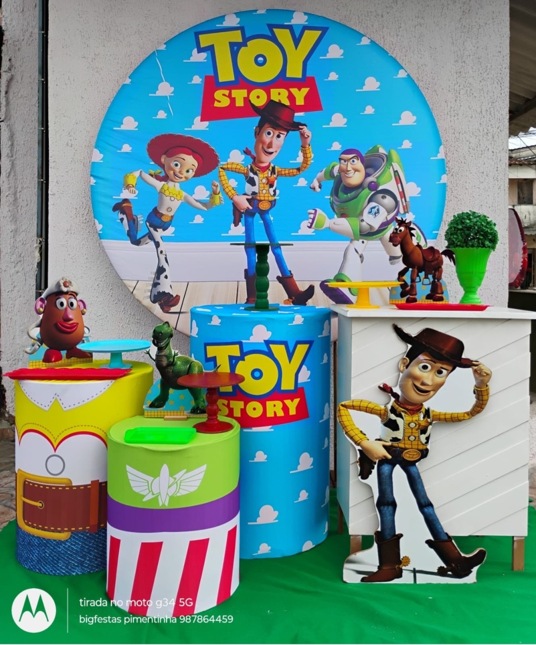 Kit Ouro Toy Story - big festas pimentinha