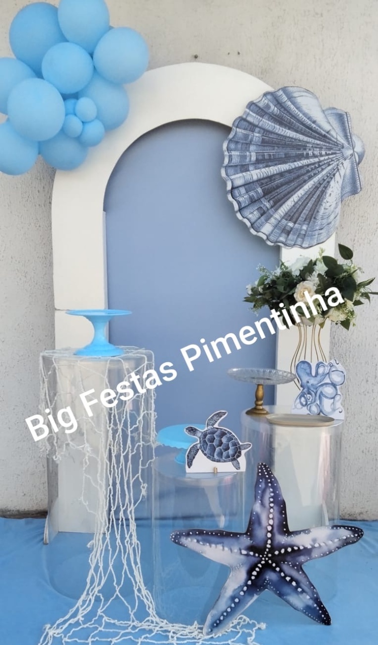 Fundo Do Mar Composição 3 - big festas pimentinha