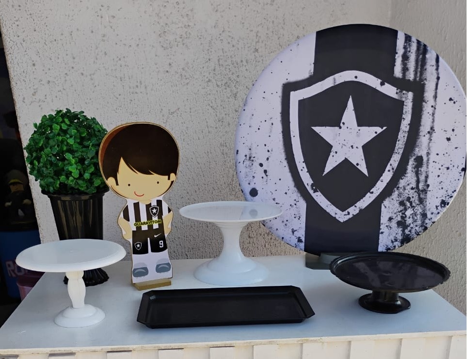 Kit Acessórios Botafogo - big festas pimentinha