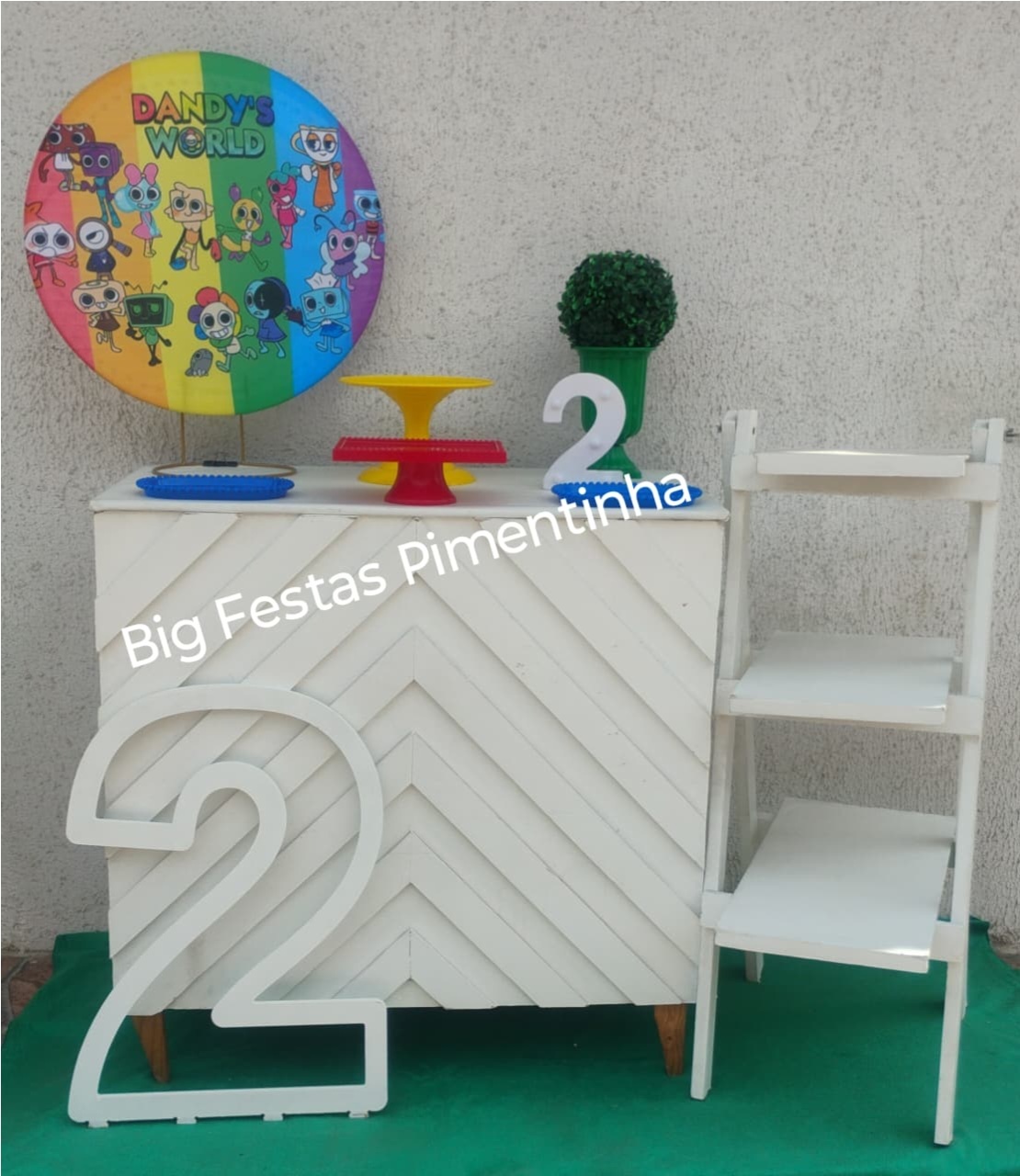 Kit Acessórios Dandys Worls - big festas pimentinha