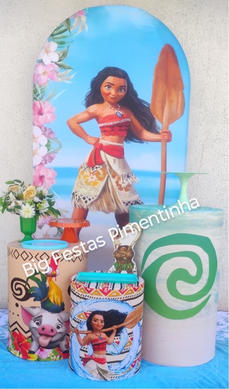 Kit Slin Moana Grande - big festas pimentinha