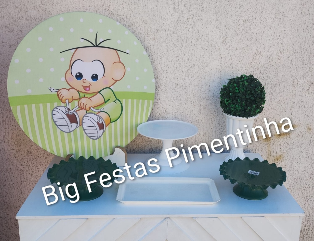 Kit Acessórios Cebolinha Guty - big festas pimentinha