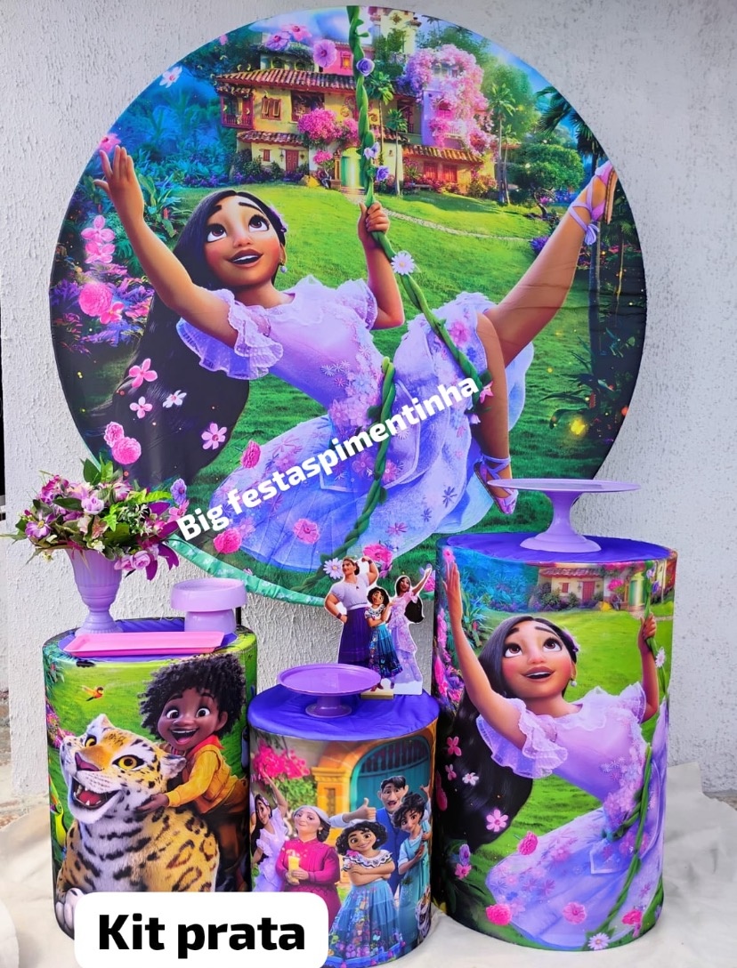 Kit Prata Encanto - big festas pimentinha