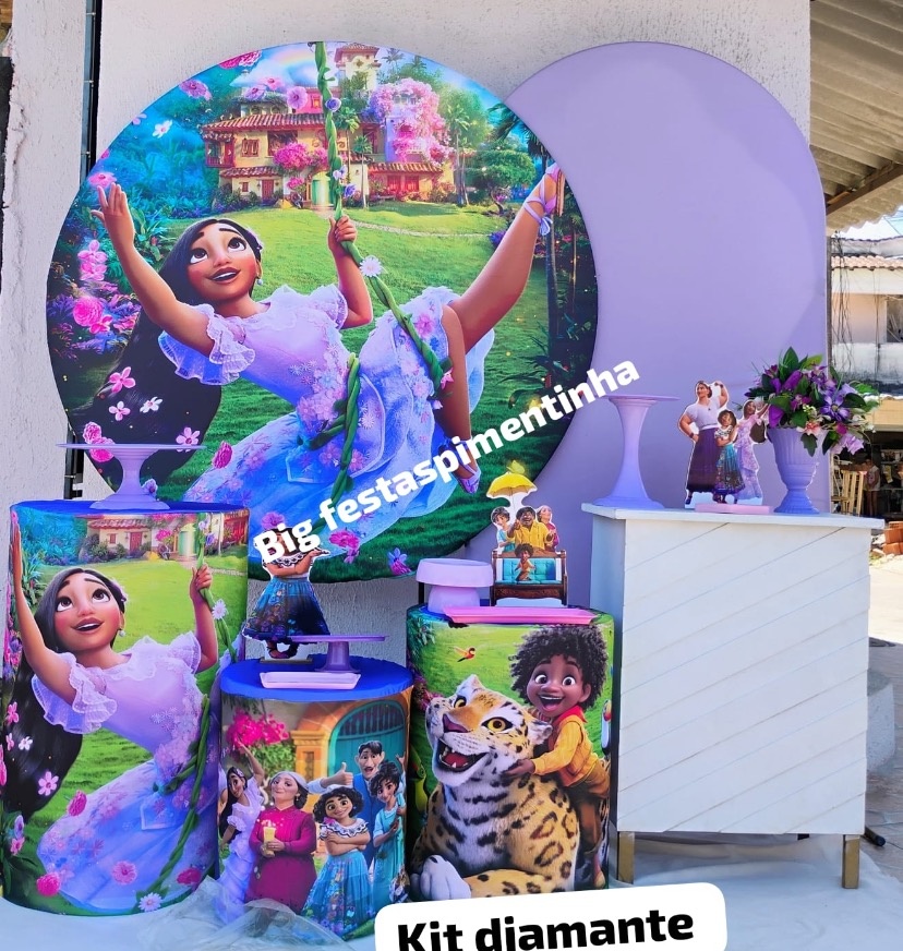 Kit Diamante Encanto - big festas pimentinha