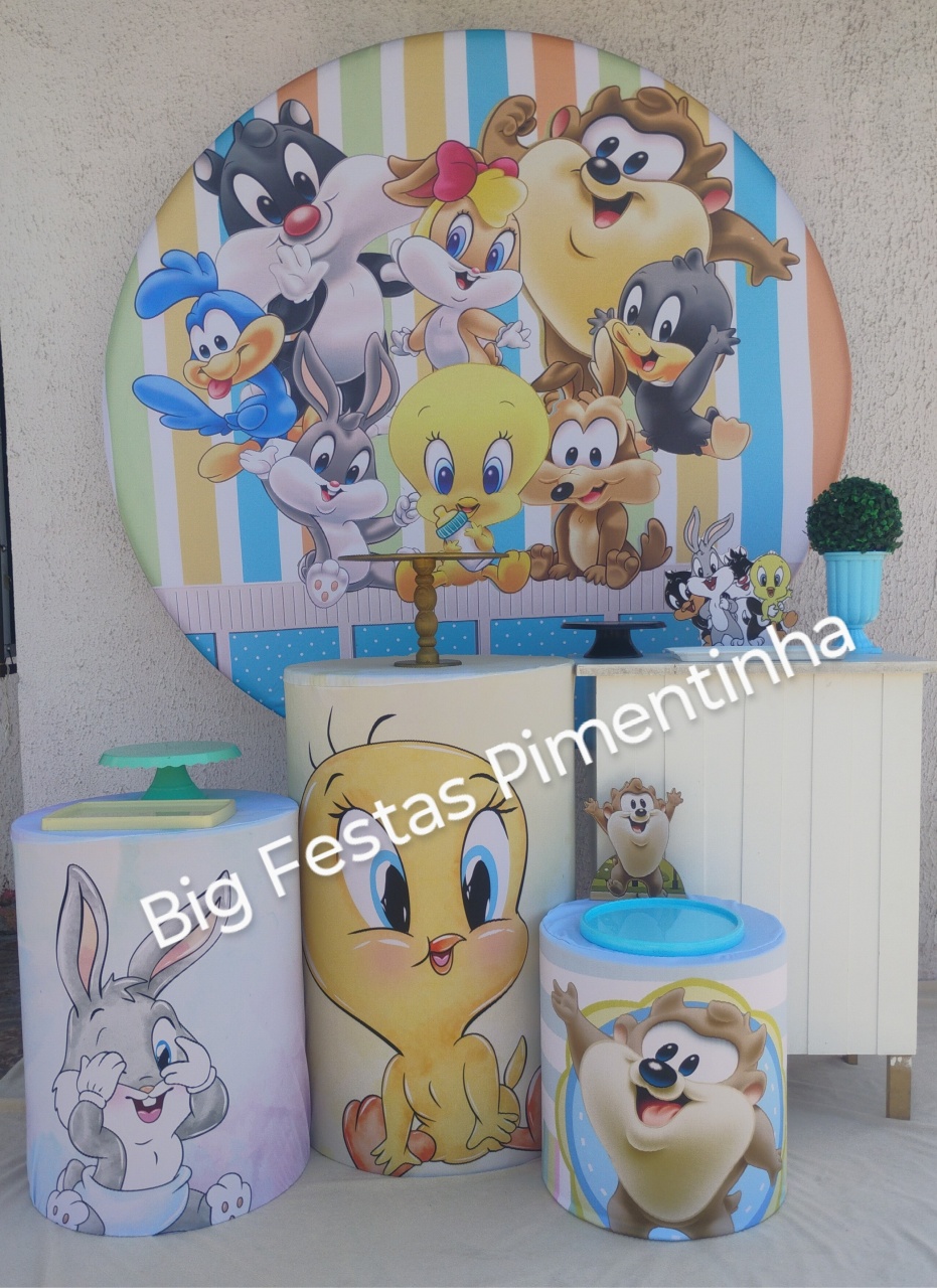 Kit Ouro Baby Lunes Tunes - big festas pimentinha