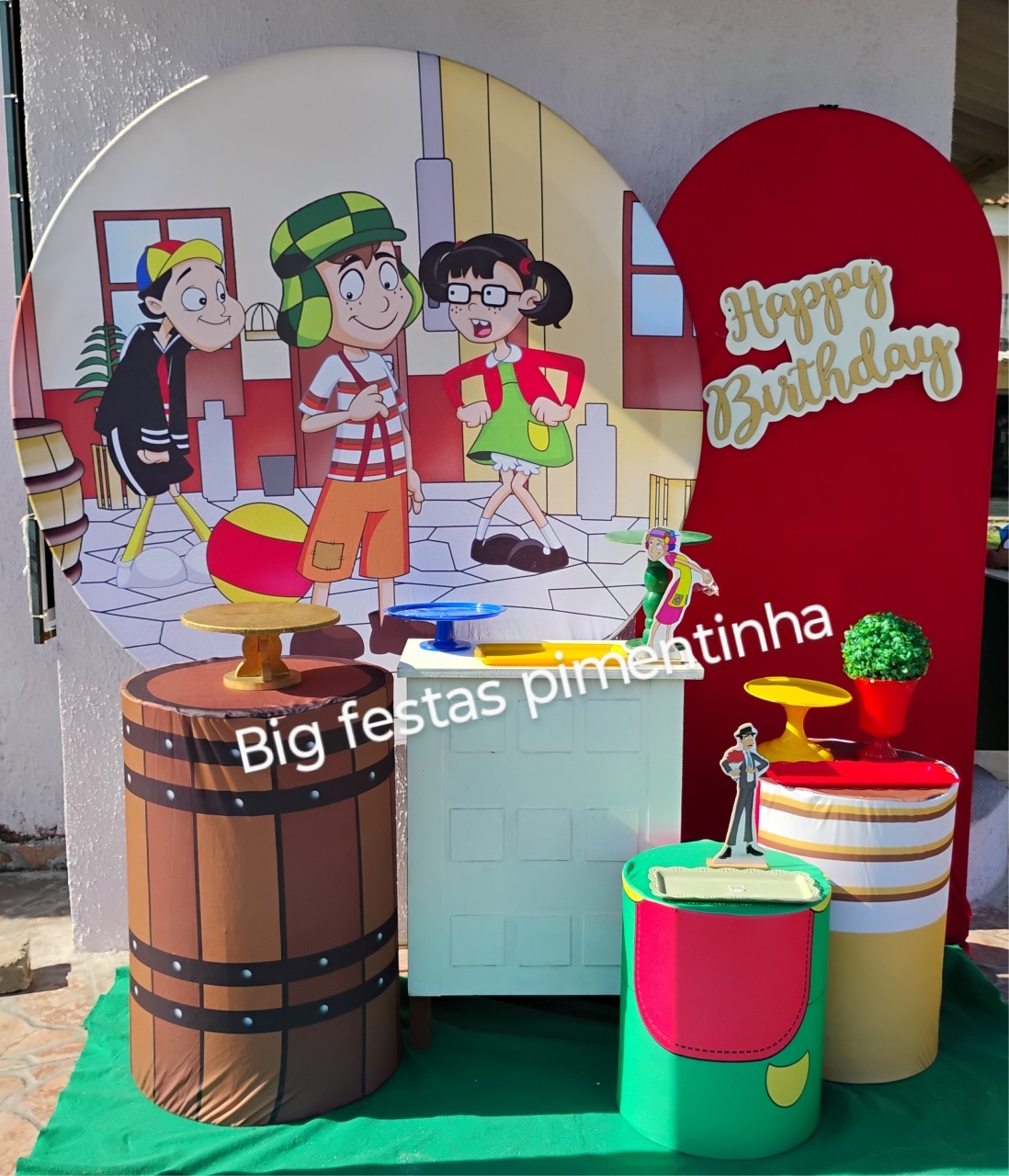Kit Diamante Turma Do Chaves 2 - big festas pimentinha