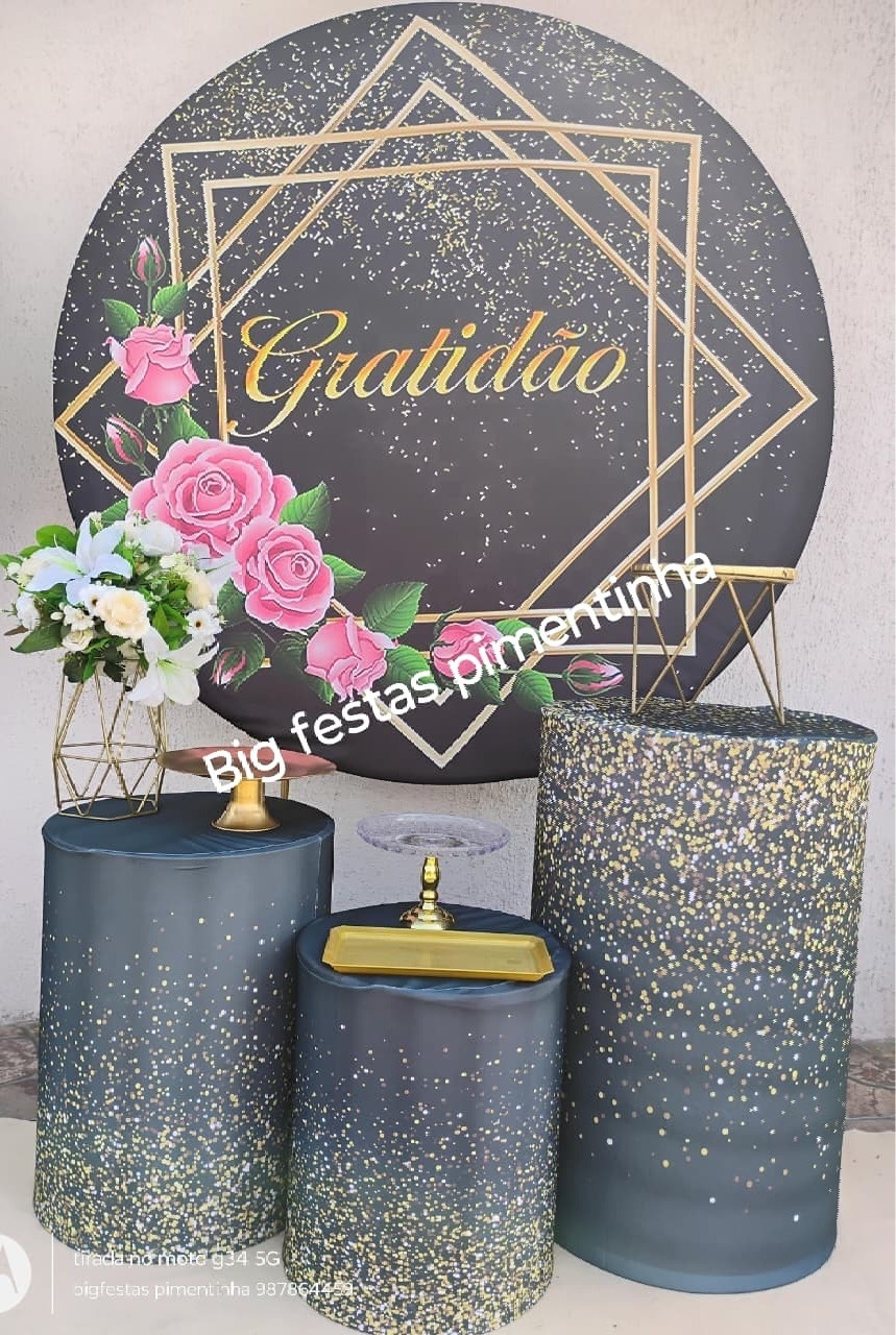 Kit Prata Gratidão 1 - big festas pimentinha