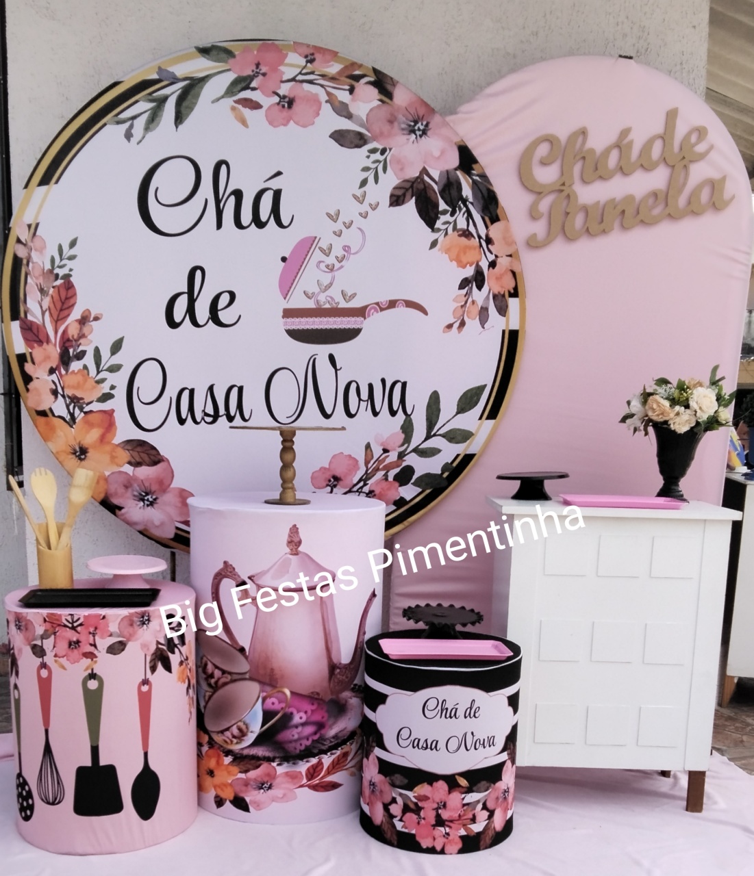 Kit Diamante Chá de Casa Nova - big festas pimentinha