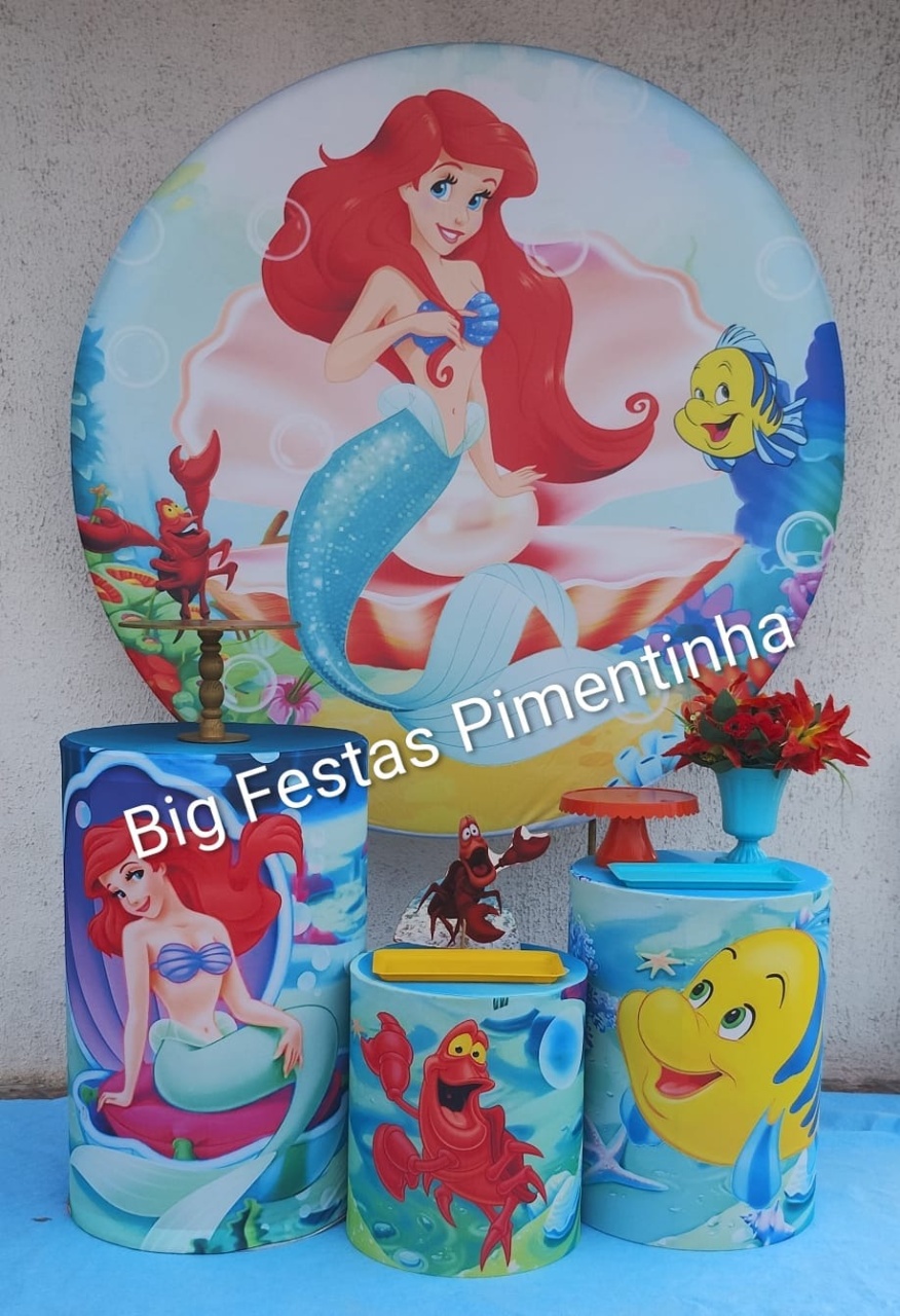 Kit Prata Ariel  - big festas pimentinha