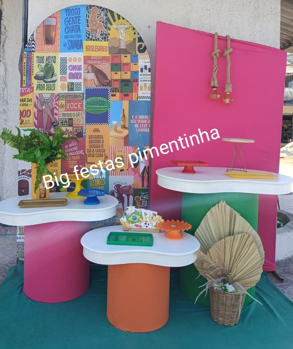 Kit Composição Brasilidade - big festas pimentinha