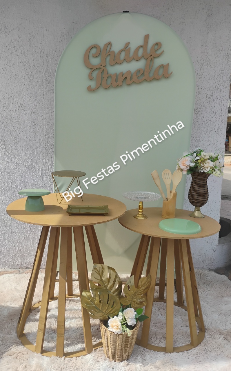 Kit Composição Cone 2 Chá de Panela - big festas pimentinha