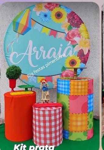 Kit Prata Arraia Azul - big festas pimentinha