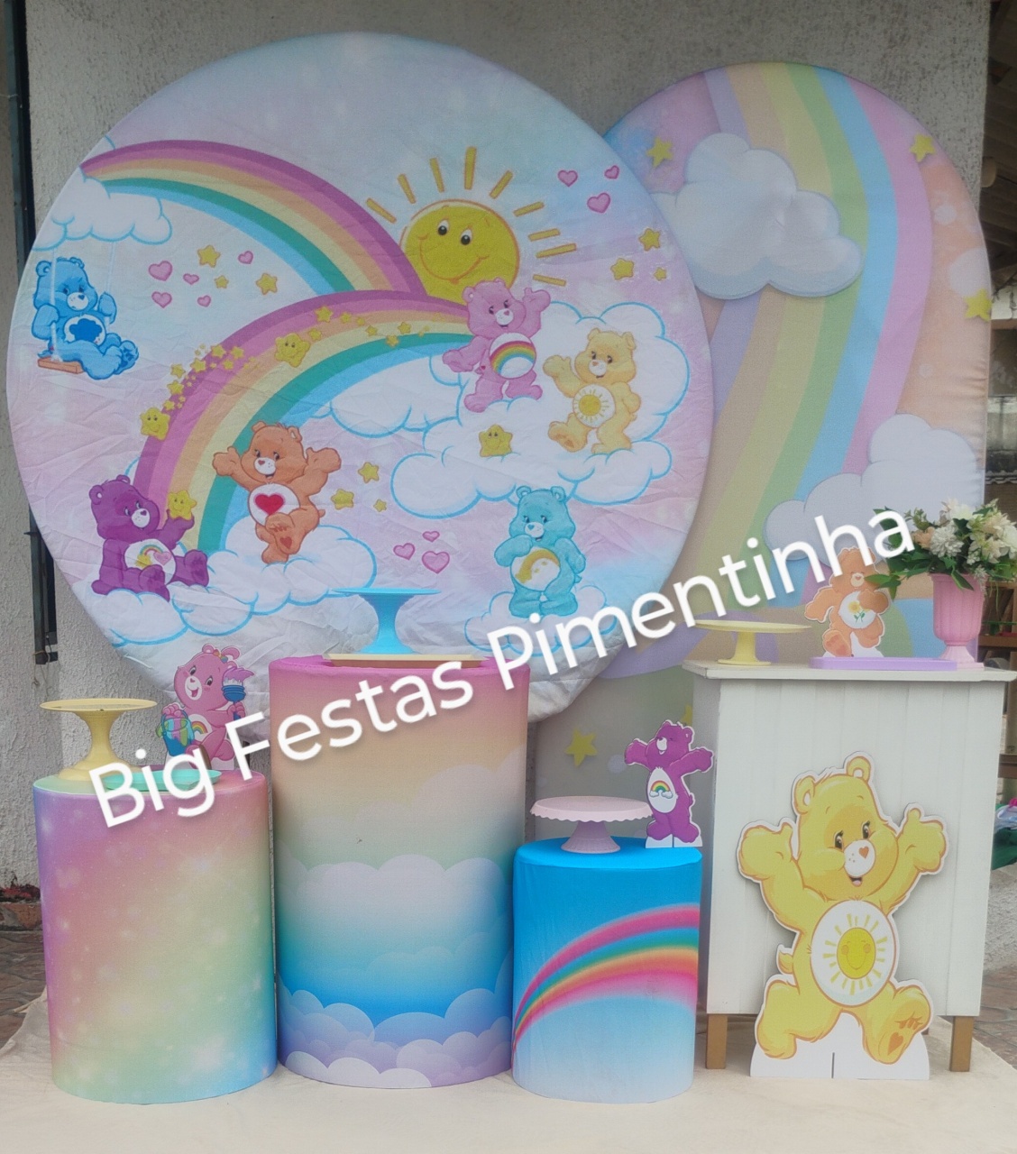 Kit Diamante Ursinhos Carinhosos 1 - big festas pimentinha