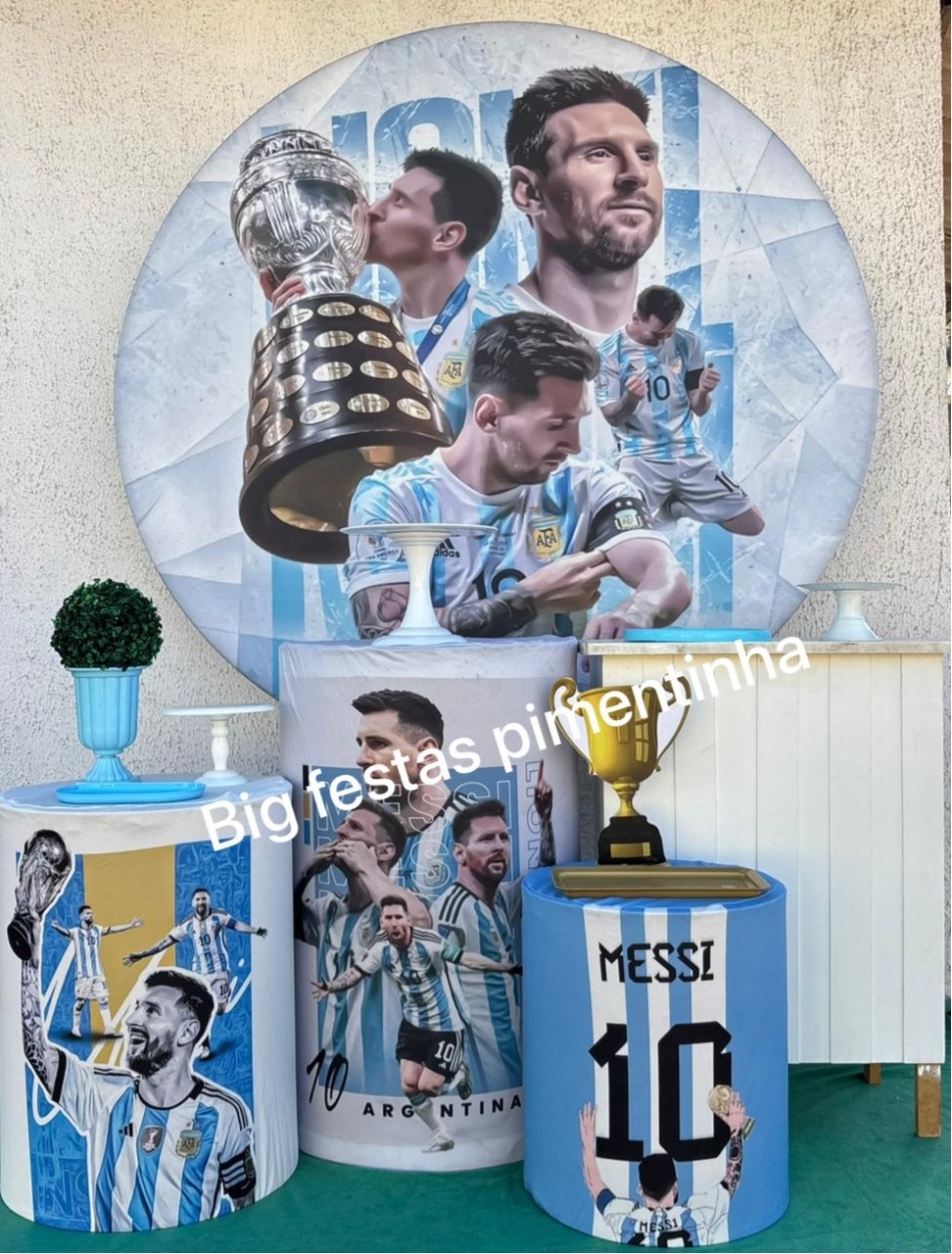 Kit Ouro Messi - big festas pimentinha