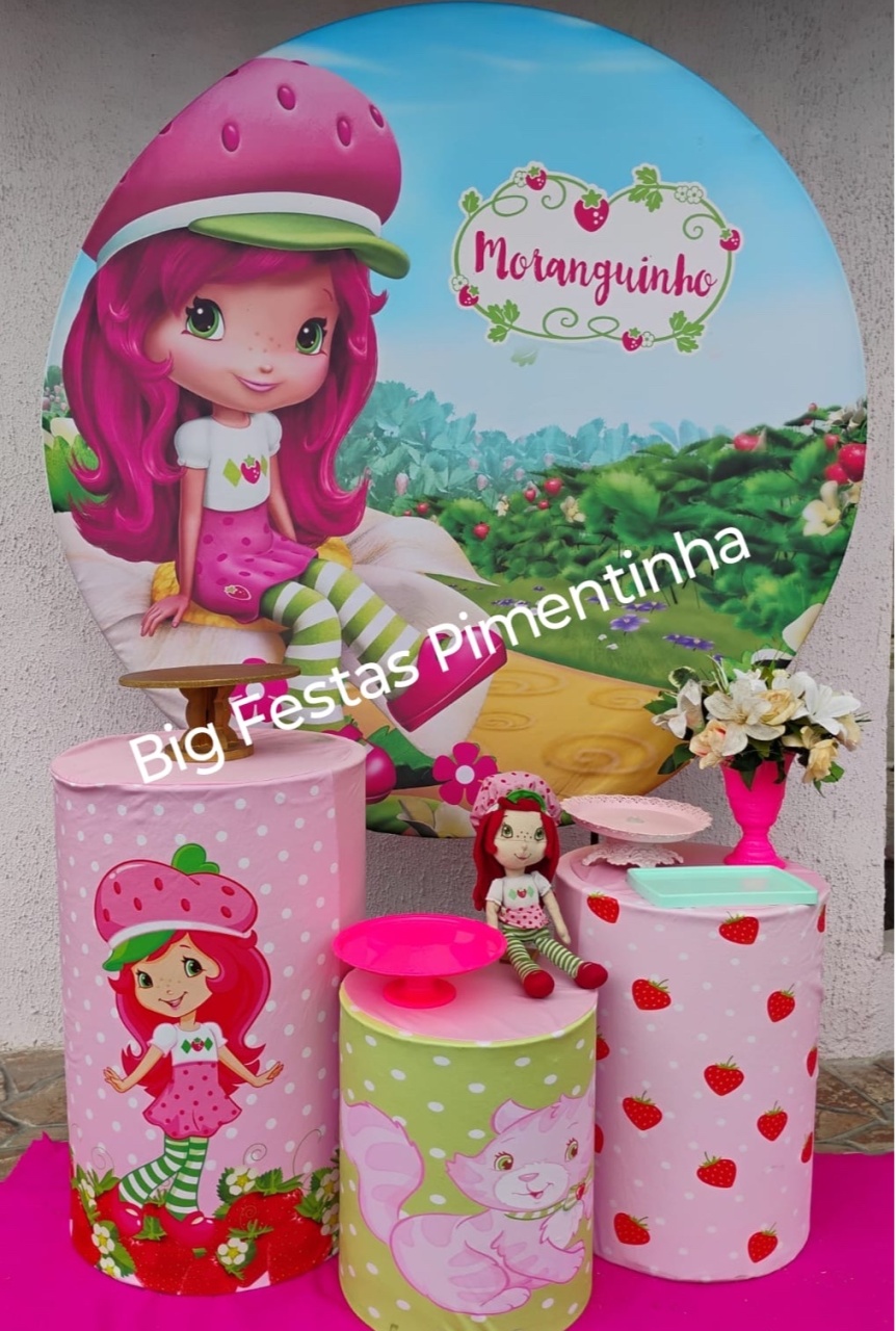 Kit Prata Moranguinho Adulto  - big festas pimentinha