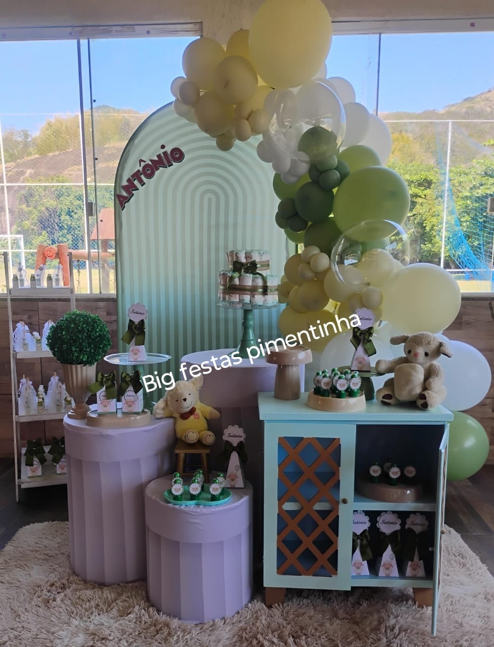 Decoração Ovelinha - big festas pimentinha