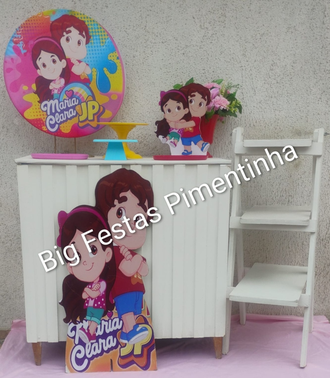 Kit Acessórios Maria Clara E Jp - big festas pimentinha