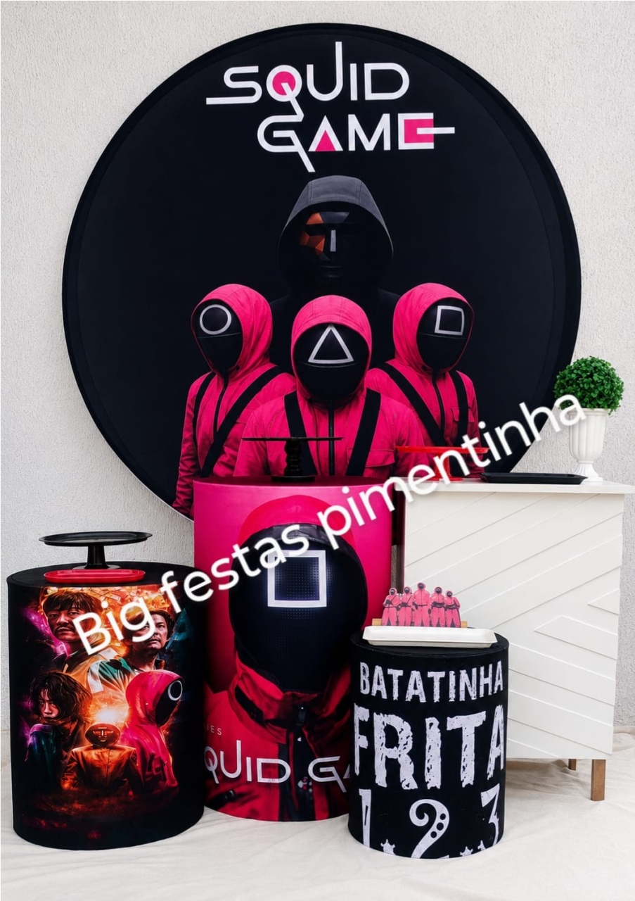 Kit Ouro Round 6 - big festas pimentinha