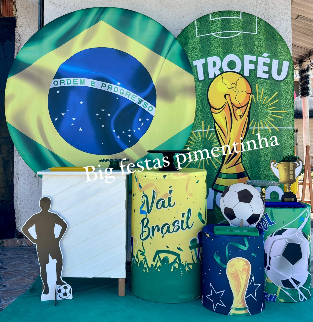 Kit Diamante Brasil - big festas pimentinha