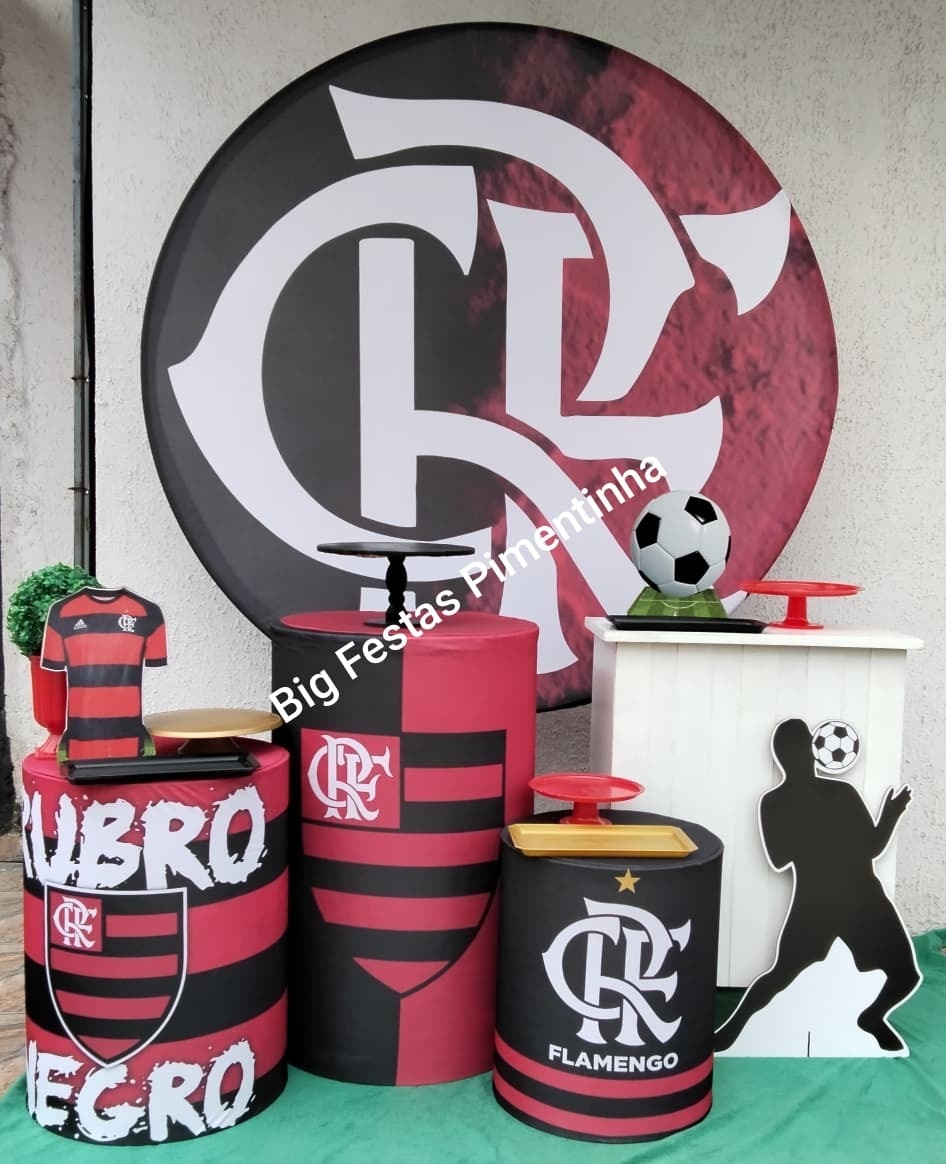 Kit Ouro Flamengo 3 - big festas pimentinha