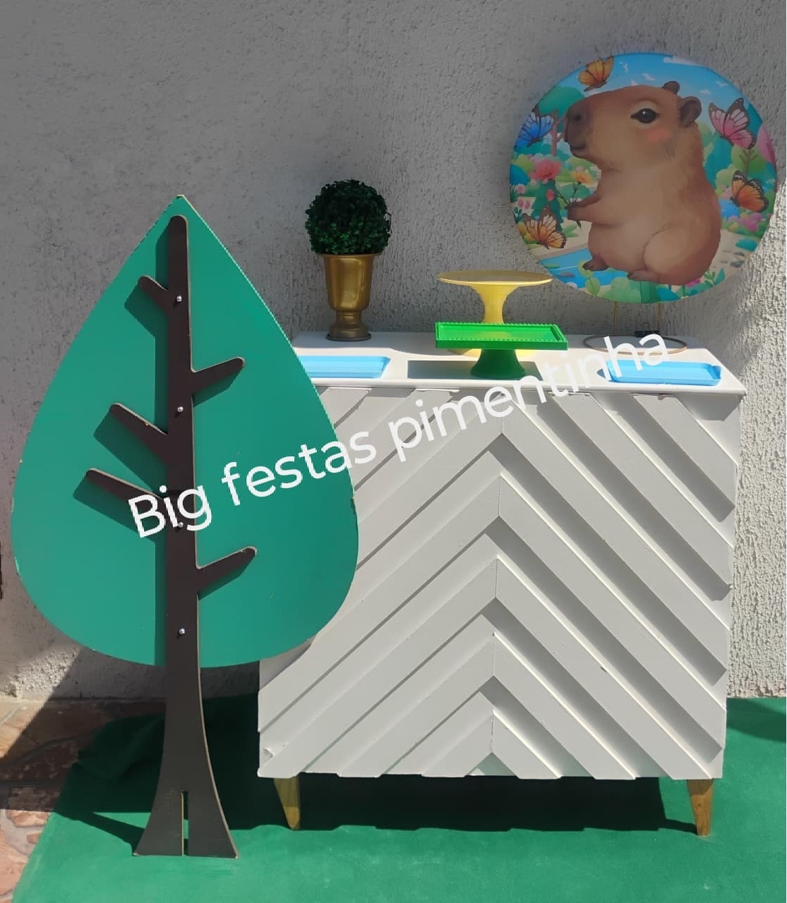 Kit Acessórios Capivara 1 - big festas pimentinha