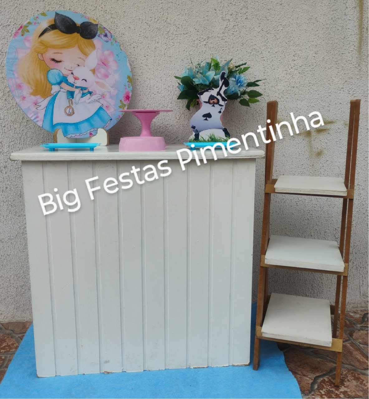 Kit Acessórios Alice No Pais das Maravilhas - big festas pimentinha