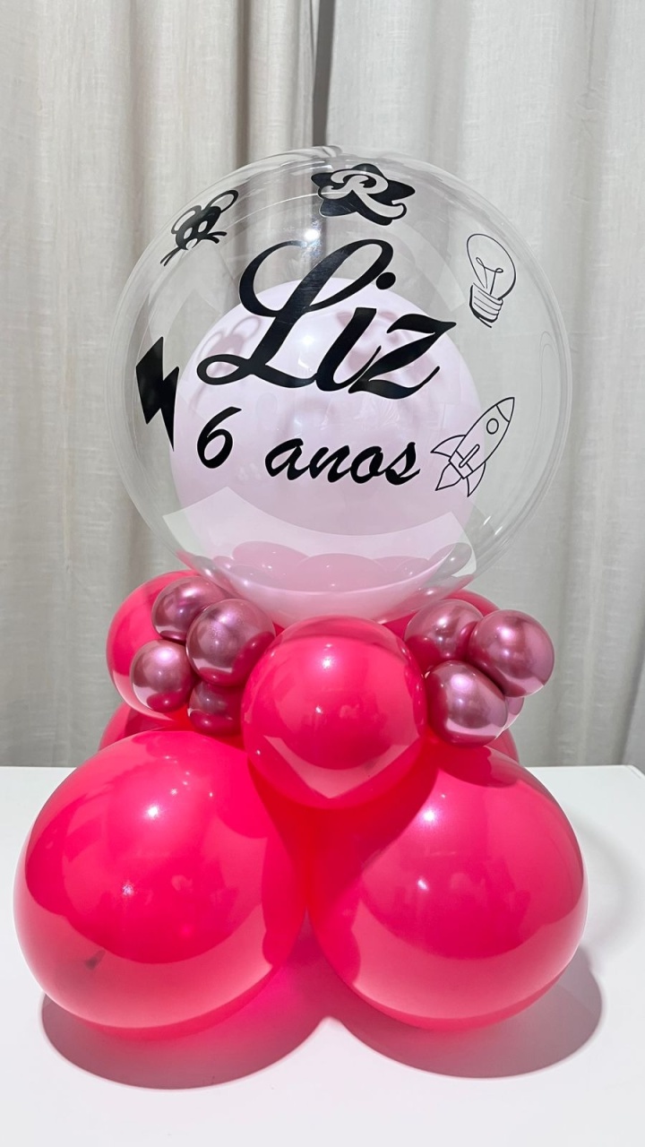 Box de Balão 18 Polegadas   - É Só Um Bolinho Locações 
