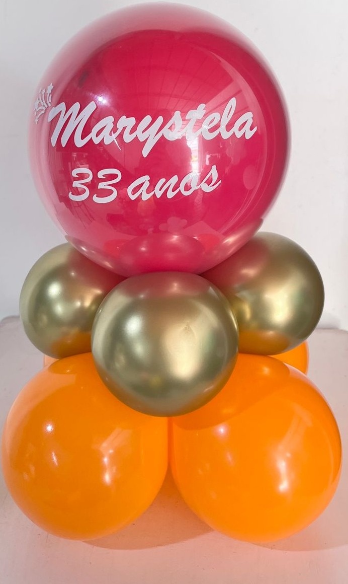 Box de Balão 10 Polegadas - É Só Um Bolinho Locações 