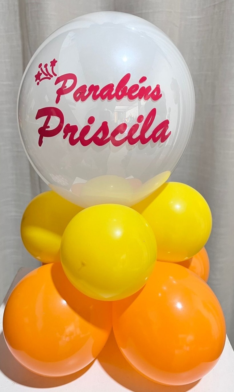 Box de Balão 10 Polegadas - É Só Um Bolinho Locações 