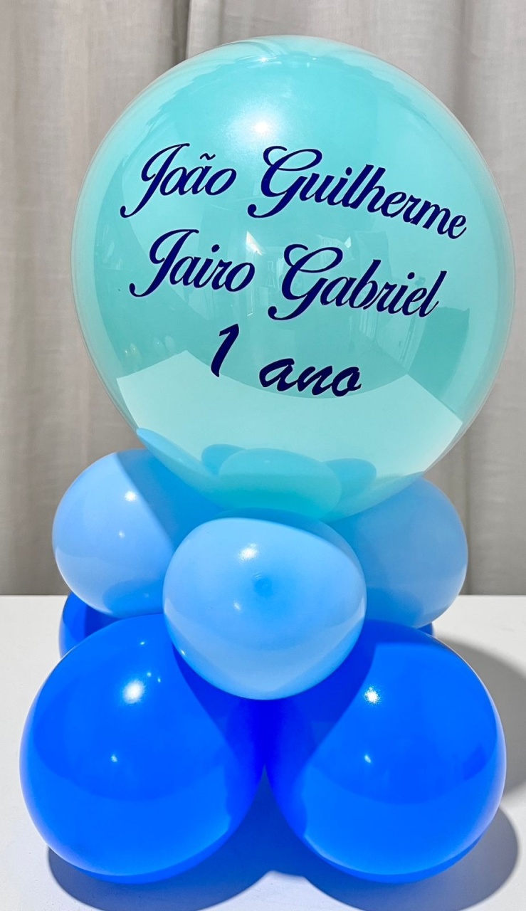 Box de Balão 10 Polegadas   - É Só Um Bolinho Locações 