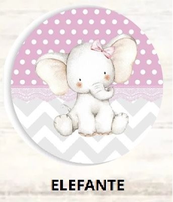 Kit Mesa Com Balão - Elefante - É Só Um Bolinho Locações 