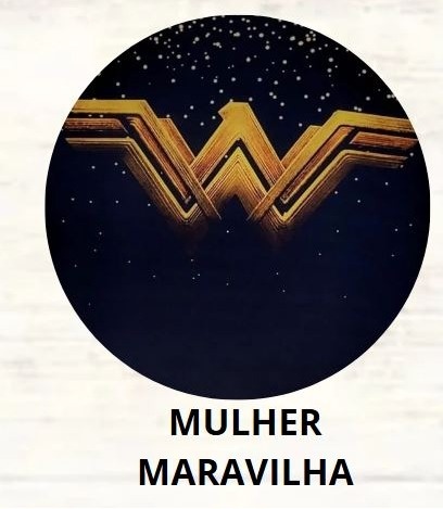 Kit Mesa Com Balão -  Mulher Maravilha 2 - É Só Um Bolinho Locações 