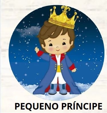 Kit Mesa Com Balão -  Pequeno Principe 2 - É Só Um Bolinho Locações 