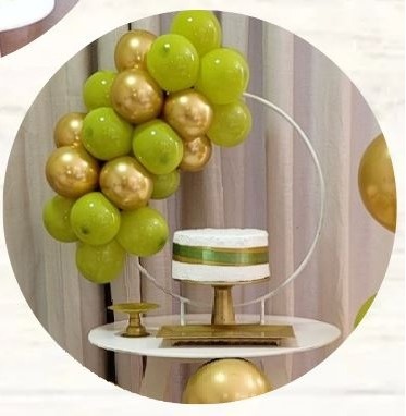 Kit Mesa Com Balão -  Balões 3 - É Só Um Bolinho Locações 