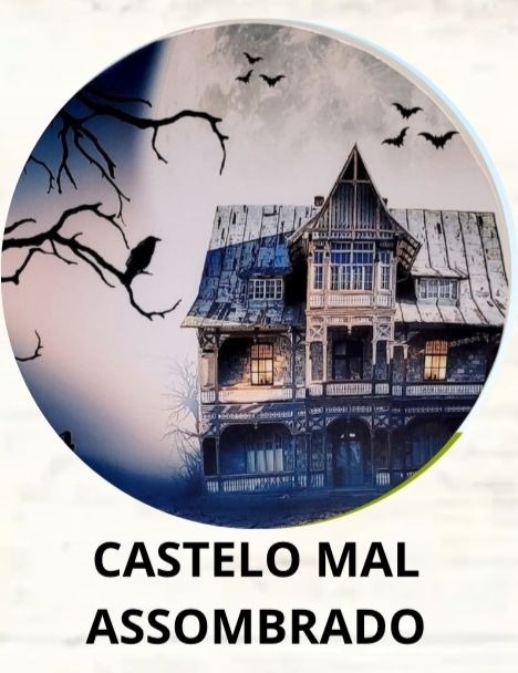 Kit Mesa Com Castelo Mal Assombrado - É Só Um Bolinho Locações 