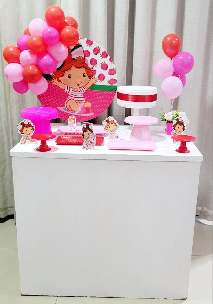 Kit Composto Com Balão - Moranquinho Baby - É Só Um Bolinho Locações 