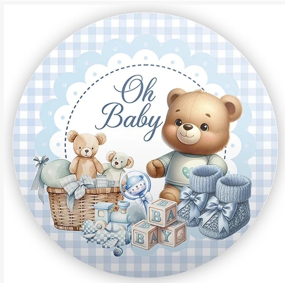 Kit Mesa Com Balão -  Oh Baby 3 - É Só Um Bolinho Locações 